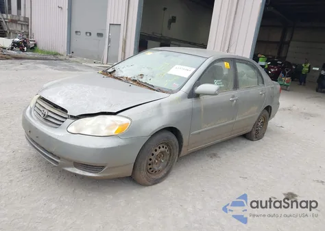 2003 Toyota Corolla Le из США, поврежденный, VIN 1NXBR32E93Z154353